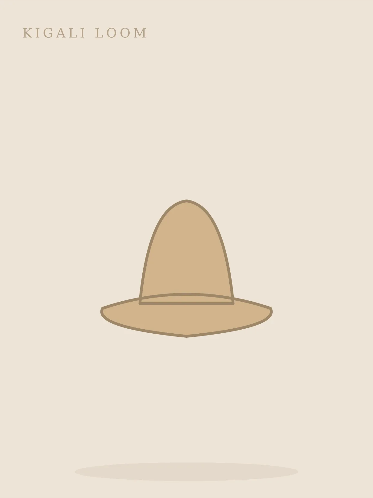 Agaseke Woven Sun Hat in tan