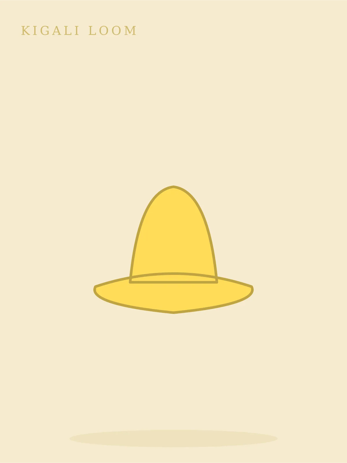Kivu Knit Beanie in mustard