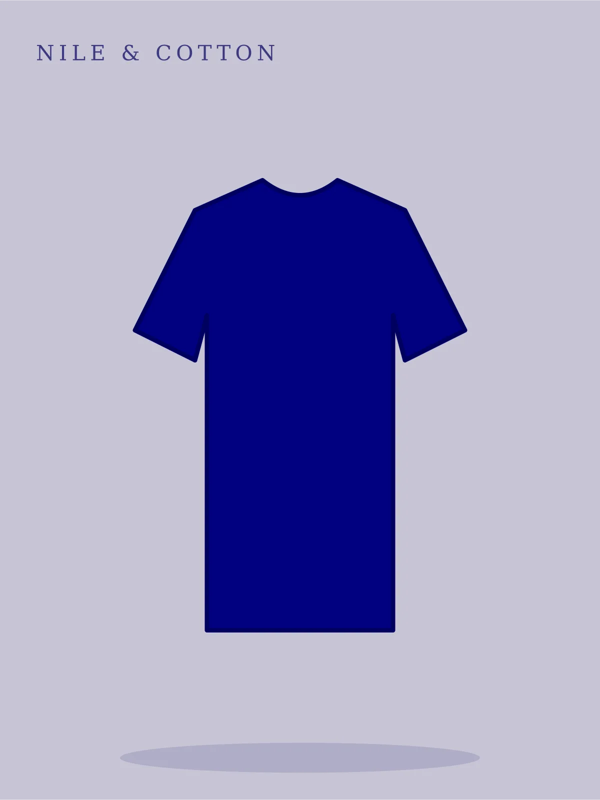 Zamalek Piqué Polo in navy blue