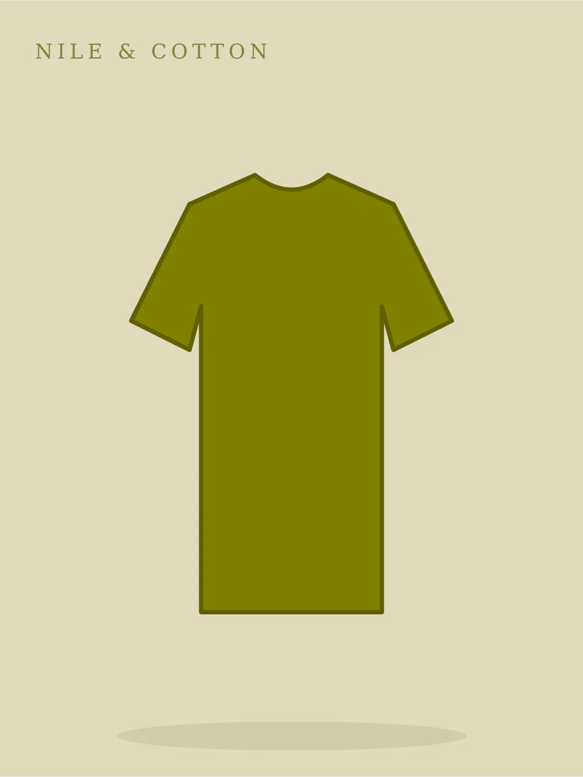 Maadi Long-Sleeve Tee in olive