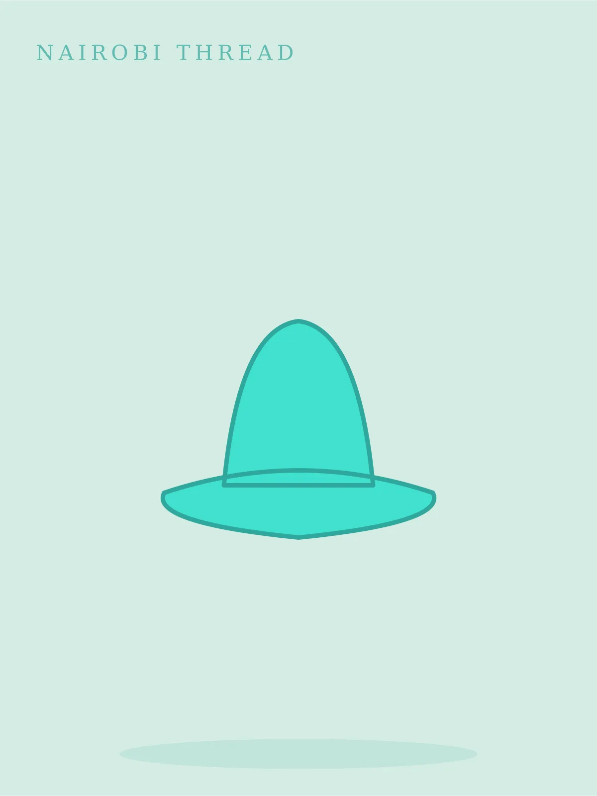 Kilimani Bucket Hat in turquoise